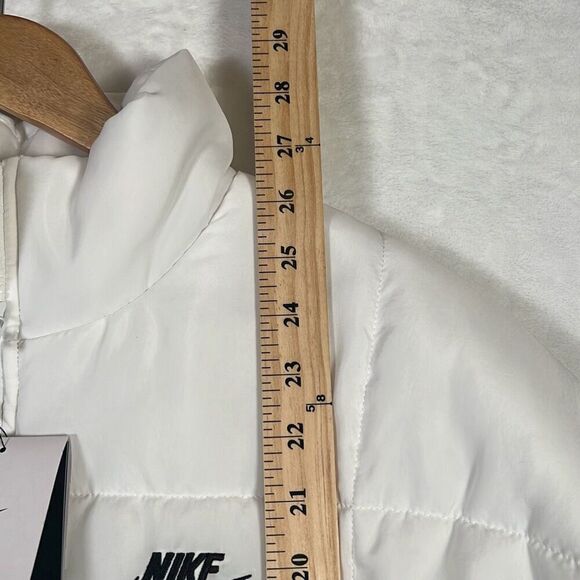 Nike Sportswear Classic Puffer Therma-FIT Loose Vest White‎ FB7679-100 Women's L - Picture 4 of 11